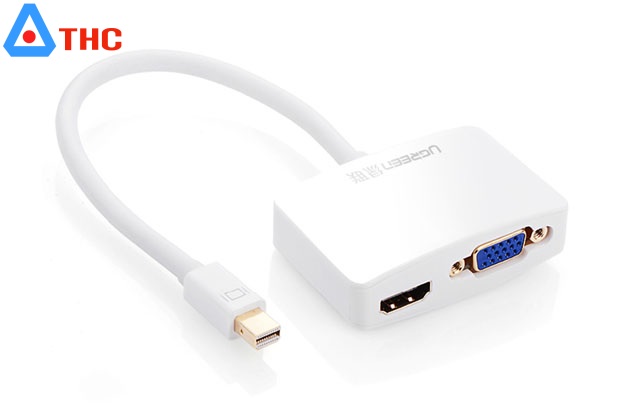 Cáp chuyển đổi Mini DisPlayPort sang VGA+HDMI Ugreen UG-10439